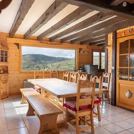 Chalet Avec Sauna, Magnifique Vue Et A 400m Des Pistes * La Bresse