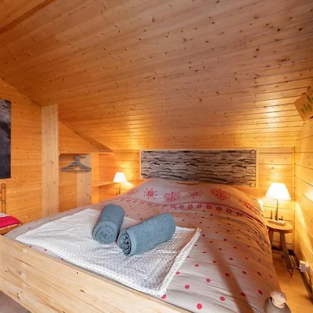 Dağ evi Chalet Avec Sauna, Magnifique Vue Et A 400m Des Pistes *