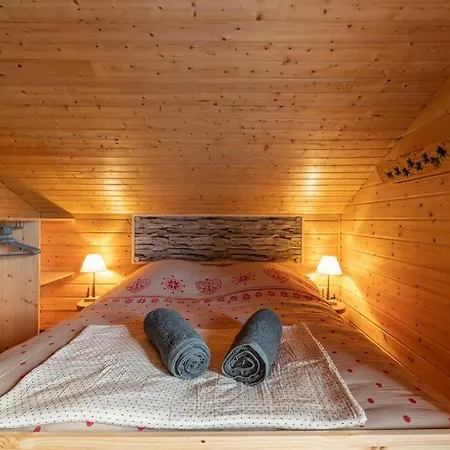 Dağ evi Chalet Avec Sauna, Magnifique Vue Et A 400m Des Pistes *