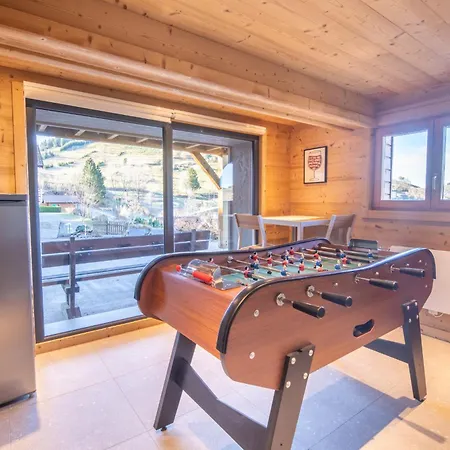 Chalet Avec Sauna, Magnifique Vue Et A 400m Des Pistes Dağ evi