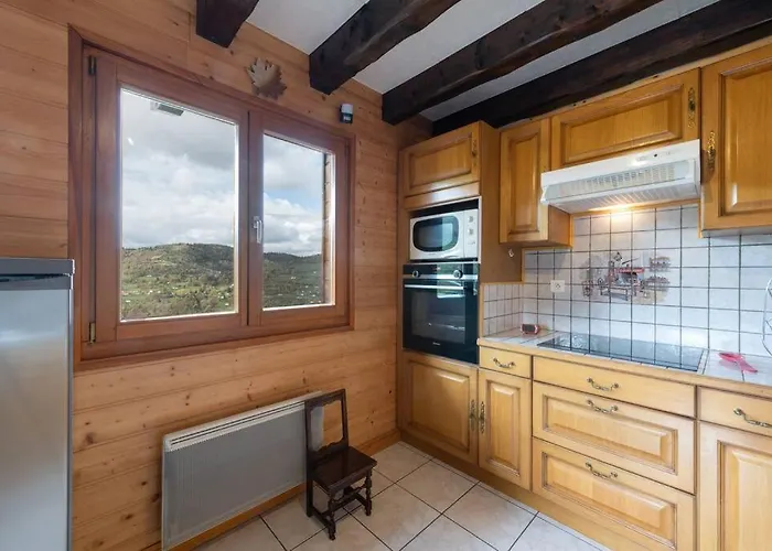 Avec Sauna, Magnifique Vue Et A 400m Des Pistes Шале Ла-Бресс